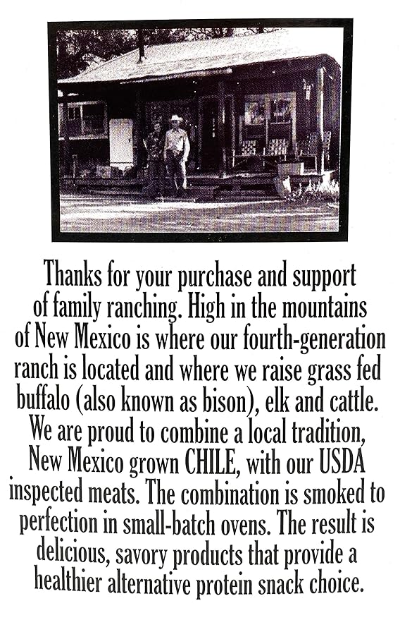 PEARSON RANCH SINCE 1959 Chile Beef and Pork Meat Sticks Pack of 24 1 Ounce Sticks Jerky Meat Sticks Made with New Mexico Certified Chiles (Autumn Blend)
