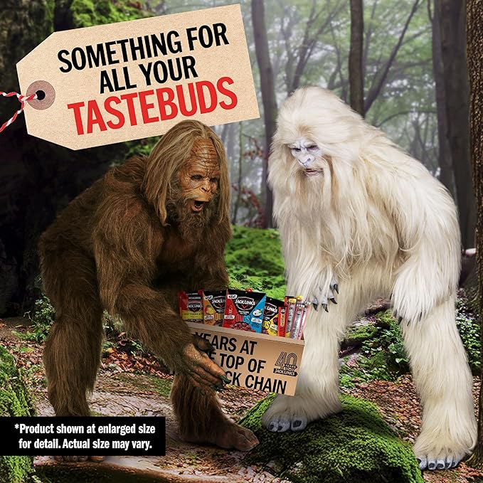 Jack Link’s DUOs Gift Box – Includes Beef Jerky Chicken &amp Tender Bites &amp Sticks Great Protein Gifts for Dad Men or Meat Lovers Ideal for Holidays &amp More – 11-Piece Beast Snack Variety