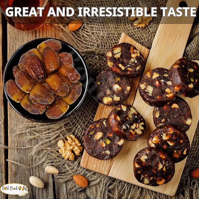 Al Tahhan Dates Egyptian Premium Semi Dry Unpressed Palm Brilliant Palms Natural Delicious Sweet Taste Tamar Fresh Tamr Egypt Arab Ramadan Kosher Gmo Free Halal (1 Pack = 24.70 oz / 700 gm) تمر مصرى