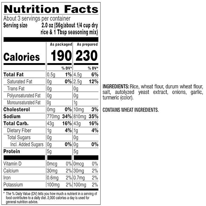 Near East Rice Pilaf Mix Original 6.09 Ounce (Pack of 12 Boxes)