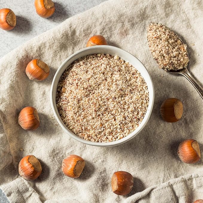 Yupik Hazelnut Meal 2.2 lb (35.2 oz) Pack of 6 Kosher Gluten-Free Vegan Filberts Raw Hazelnut Flour Nut Powder Unsalted Unroasted Oil-Free Source of Fiber &amp Iron For Baking &amp Cook