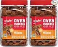 Fisher Oven Roasted Never Fried Mammoth Pecans17 OuncesHeart Healthy Snacks for AdultsMade with Sea SaltNo Added Oil or Artificial IngredientsGluten FreeVegan ProteinBulk(Pack of 2)