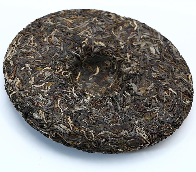 Yunnan Pu'er Tea 357 Grams Raw (Tong Qing He) Raw PU'ER Aged Fermented Puerh Tea Chinese Sheng Black Tea for Daily Drink and Gift