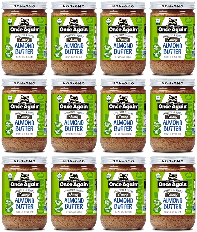 Once Again - Organic Almond Butter Creamy - 16 oz.