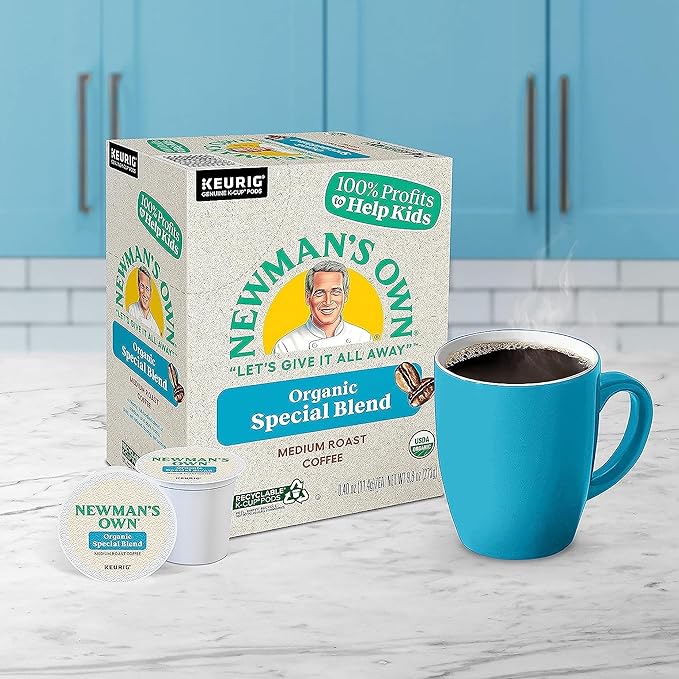Newman's Own Special Blend Coffee K-Cup Portion Pack for Keurig K-Cup Brewers Pack of 30 - Packaging May Vary