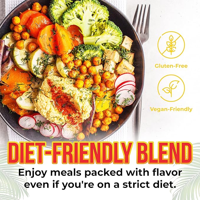 Island Spice Jerk Seasoning 32 ounces - Gluten-Free Vegan-Friendly Dry Rub with Real Jamaican Pimento - Authentic Jerk Flavors and Spice Blend - Use on Chicken Pork Beef Seafood and Vegan Dishes