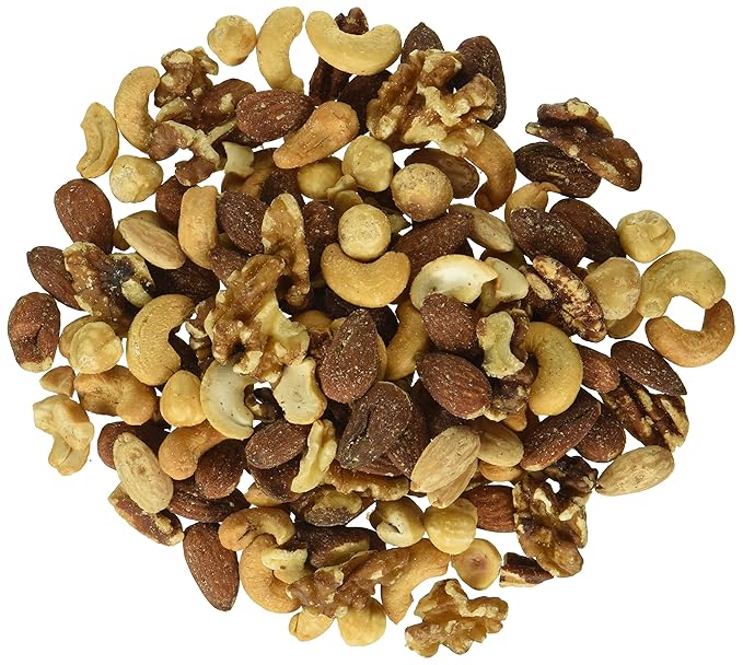 Deluxe Fancy Mixed Nuts Roasted Unsalted (No Peanuts) 20 Lbs. Bulk Case Kosher