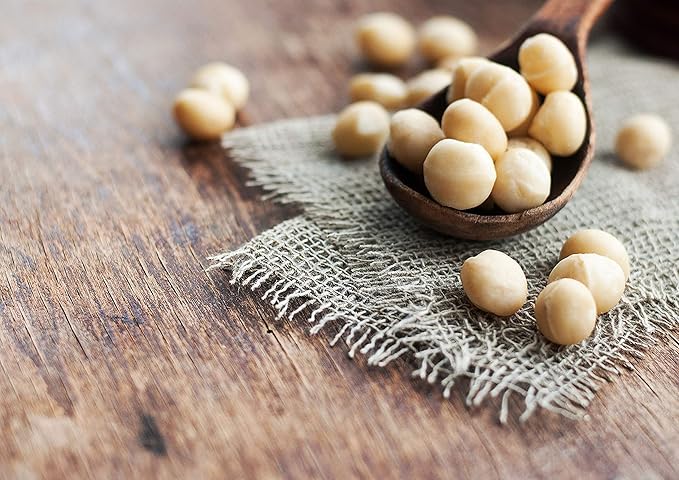Food to Live Organic Whole Macadamia Nuts 2 Pounds – Non-GMO Raw Shelled Unsalted Kosher Vegan Bulk. Keto Snack. Buttery Flavor. Good Source of Fiber Healthy Fats. Perfect for Desserts.