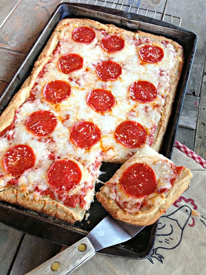 Grain Free Planet's Multi-Use Pizza Crust &amp Wraps Mix | Clean Keto Low Carb Baking Mix | Free from Gluten Grains Sugar Dairy Soy Yeast and Lectins | 2.5 lb