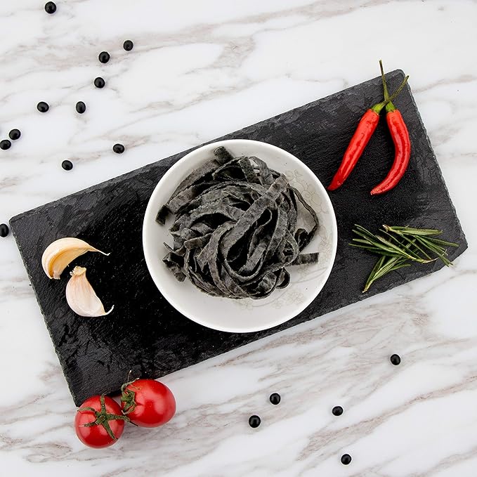 The Only Bean - Organic Black Bean Fettuccine Pasta - High Protein Keto Friendly Gluten-Free Vegan Non-GMO Kosher Low Carb Plant-Based Bean Noodles - 8 oz (6 Pack)