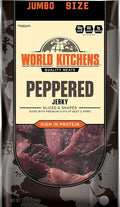World Kitchens Jerky Peppered 7.2 Ounce