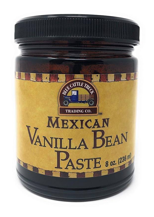 Blue Cattle Truck Trading Co. Gourmet Mexican Vanilla Bean Paste 8 Ounce (Measured by Weight)