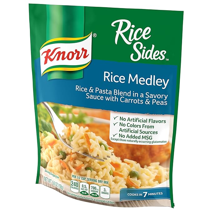 Knorr Rice Side Dish Medley 5.6 oz (pack of 12)