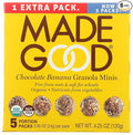 MadeGood Chocolate Banana Granola Minis Vegan Friendly Kosher USDA Certified Organic Gluten Free &amp Non-GMO 4.25 Ounce (Pack of 6)