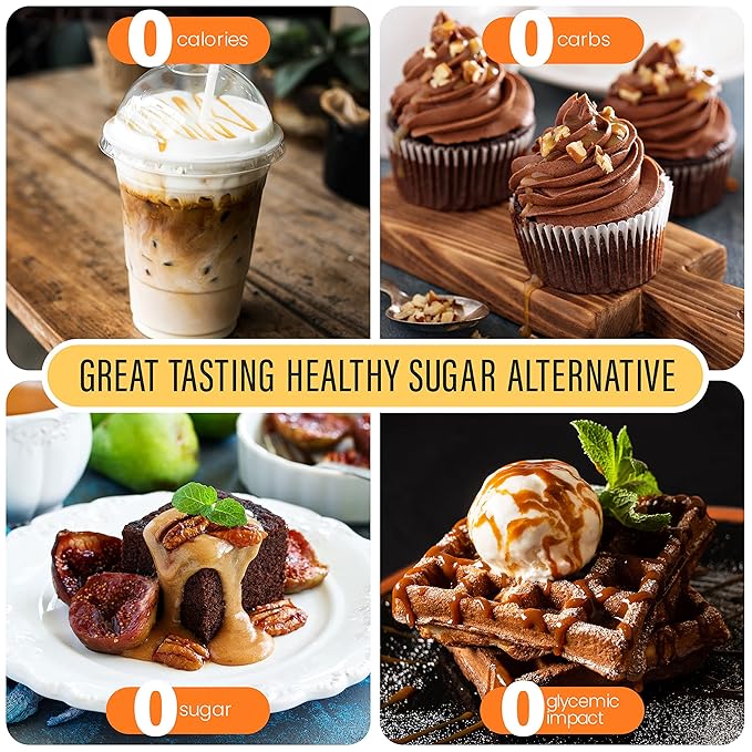 Stevia Drops Butterscotch English Toffee &amp 2 Vanilla Stevia Select Keto Sugar-Free Stevia Flavors Bundle (4) Pack