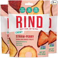RIND Snacks | Straw-Peary | Strawberry Apple &amp Pear | Dried Fruit Superfood | Chewy Snack | No Sugar Added | All Natural | High in Fiber | Gluten Free | Vegan | Paleo | Fruit Snacks | 3 oz | 3 P