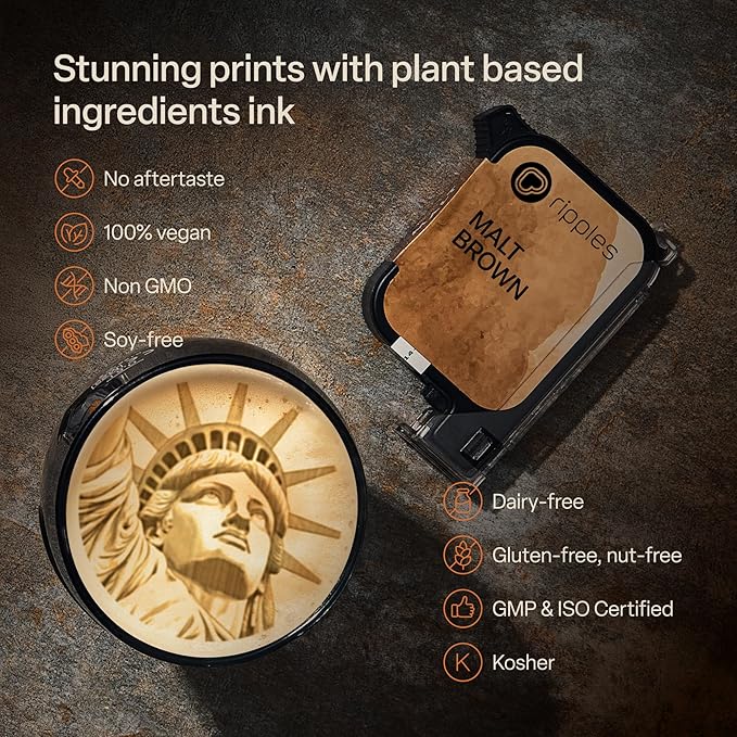 Ripples Pods - Natural Extracts for Ripple Maker Machine| Plant-Based No Artificial Colors No Preservatives (Beer Pod)