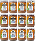 Once Again Natural Creamy Almond Butter 16oz - Roasted - Salt Free Unsweetened - Gluten Free Certified Peanut Free Vegan Kosher Paleo - Glass Jar - Case of 12