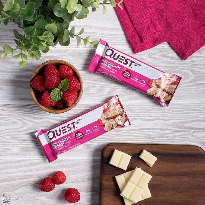 Quest Nutrition Fruit Flavored Variety Pack Protein Bars High Protein Low Carb Gluten Free Keto Friendly 12 Count