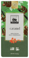 Endangered Species 48% Cocoa Rich Caramel Milk Chocolate Bar Non GMO 3 Ounces (Pack Of 12)