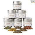 Salt-Free Gourmet Seasoning Collection | Artisanal Spice Blends Gift Set | Hand Crafted Small Batch Spices | No Sodium | Non GMO All Natural | GLP-1 Friendly | Ultra Premium Sustainably Sourced | M