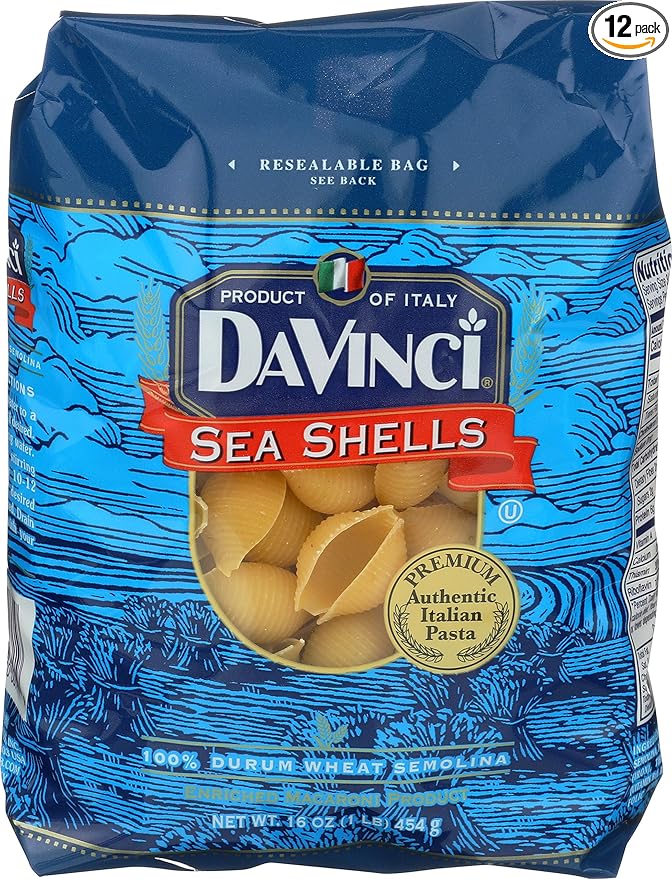 DaVinci Sea Shells 16-ounces (Pack of12)