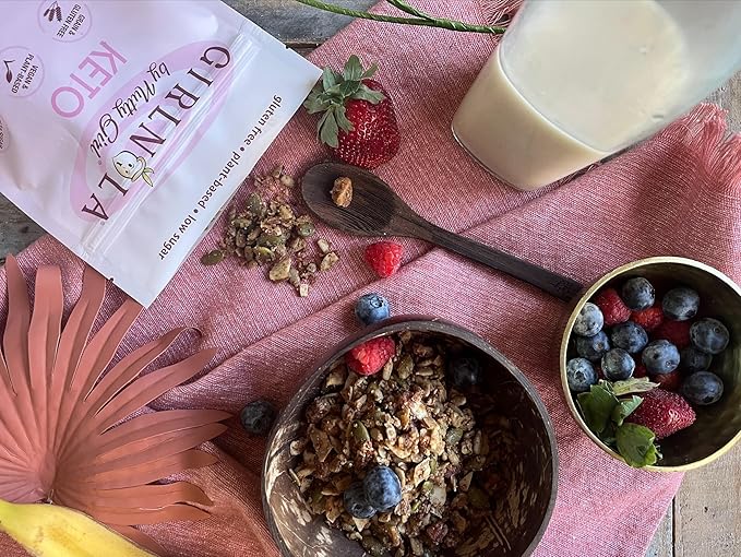 Low Sugar Low Carb Granola Cereal | Nut-oriously Original 10 Lbs | Nutty Girl Keto Girlnola®