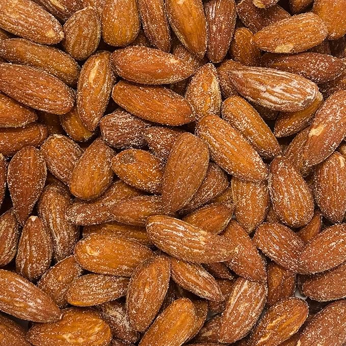 Belmont Peanuts Gourmet Lightly Sea-Salted Almonds 18 oz (1 Pack) – Only 3 Simple Ingredients No Preservatives – A Premium Salty Crunchy Hand Seasoned Nutty Snack