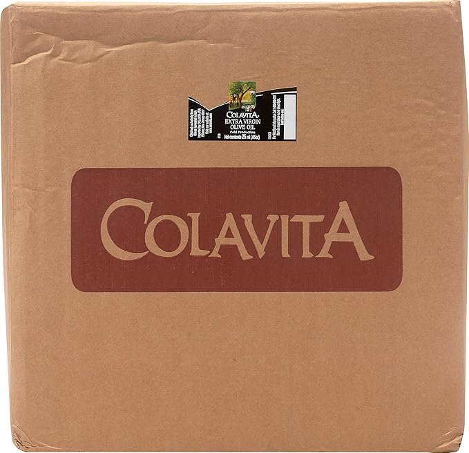 Colavita Premium Italian Extra Virgin Olive Oil Mini Bottles 0.85 fl. oz. (Pack of 240)