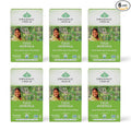 ORGANIC INDIA Tulsi Moringa Tea Bags - Holy Basil Lemongrass Moringa Leaves Stress Relieving &amp Nourishing Immune Support Tea Vegan Certified Organic Caffeine-Free - 18 Infusion Bags 6 Pack