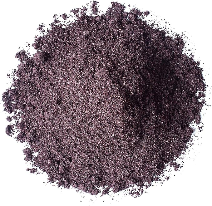 Food to Live Organic Freeze-Dried Maqui Berry Powder 8 Ounces — Non-GMO Raw 100% Pure Vegan Superfood No Added Sugar Bulk Rich in Iron Fiber and Antioxidant Great for Juices Drinks and Smoo
