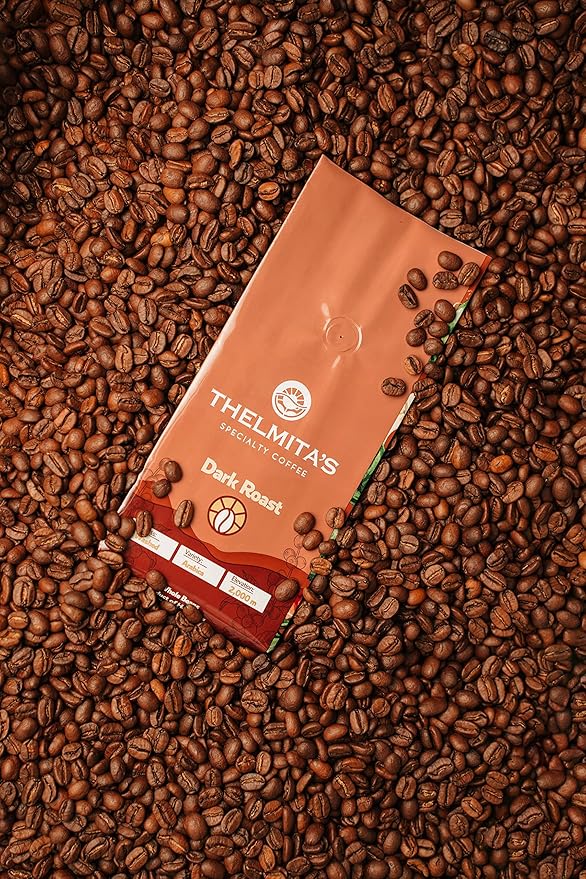 Dark Roast Honduran Coffee Whole Bean — Single Origin Single Estate Specialty Beans — Intense Flavor with Rich Creamy Nutty Smooth Chocolate Notes and Low-Acid — Freshly Roasted Yearly Harveste