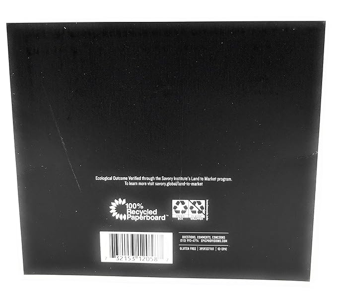 EPIC PROVISIONS Beef Barbacoa Bar 12 Count 1.3 OZ