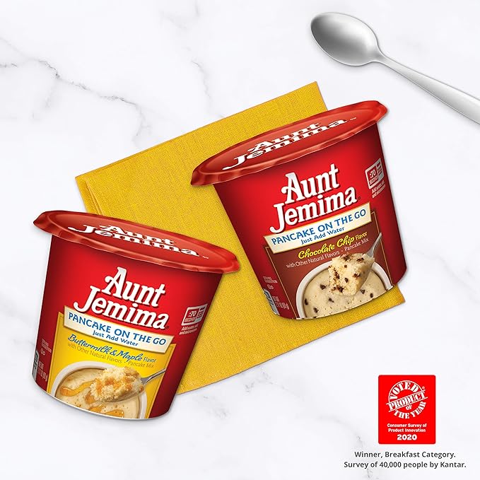 Aunt Jemima Buttermilk Maple Pancake Cup (12 Pack) Packaging May Vary)
