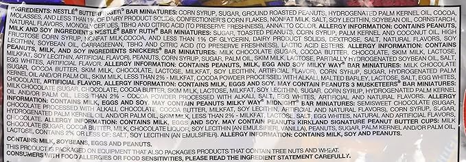 Chocolate Mini Favorites Candies 5 lb Bag