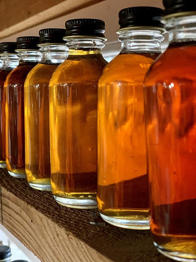 Tree Juice Maple Syrup Gift Box | Gift for Birthdays Corporate Holidays and more | 3-2 ounce bottles
