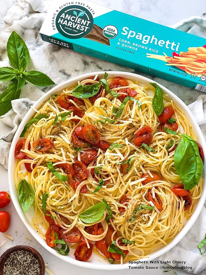 Ancient Harvest Organic Quinoa Pasta Spaghetti Style 8 Ounce (Pack of 12)
