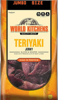 World Kitchens Jerky Teriyaki 7.2 Ounce