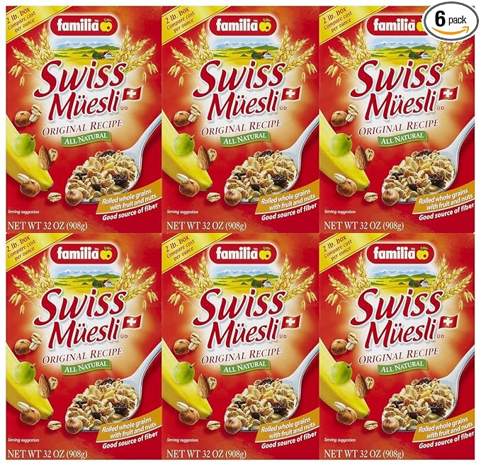 Familia Swiss Muesli Original Recipe Cereal - 32 Oz - 6 Pack