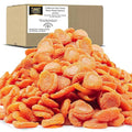 Traina Home Grown California Sun Dried Jumbo Ruby Royal Apricot Halves - SEASONAL/LIMITED - Healthy No Sugar Added Non GMO Gluten Free Kosher Certified Vegan Value Size (5 lbs)