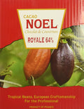 Noel Dark Chocolate Pistoles - Bittersweet 64% Royale - 1 box - 11 lb