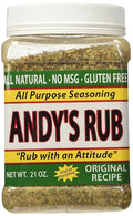 Andy's Rub an All Natural Rub with Attitude 21 oz.