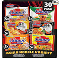 Mi Sedaap Asian Instant Noodle Variety [Pack of 30] - Includes Mi Goreng Original Korean Spicy Chicken Korean Cheese Buldak Curry Chicken Onion Spicylicious Flavors
