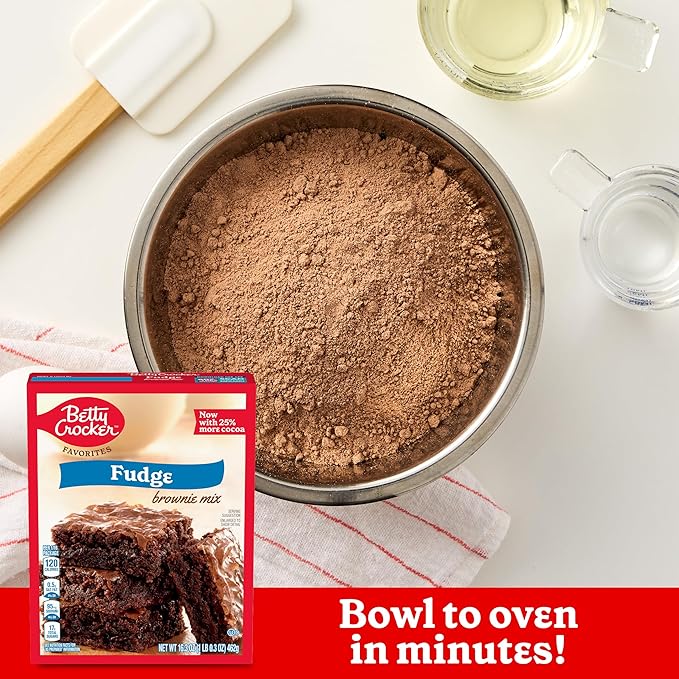 Betty Crocker Favorites Fudge Brownie Mix 16.3 oz (Pack of 12)