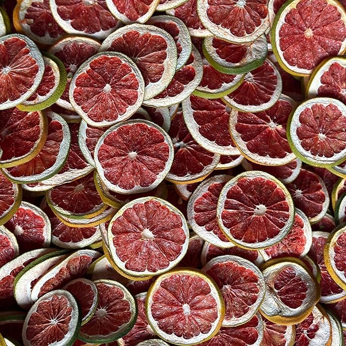 Drink Botanicals Ireland Mixed Dehydrated Citrus Fruits | Dried Orange Lime Lemon Grapefruit Slices | 50+Slices | 100% Natural | Cocktail Garnishing Wreath Cakes | 5.29 oz150G | Recyclable Jar