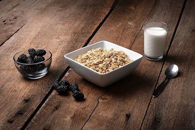 Burl Barley Granola Honey Granola Whole Grain Barley Cereal Delicious Granola for Yogurt Parfaits Bulk 5 Pound Bag Great for Cafes and Home Food Storage