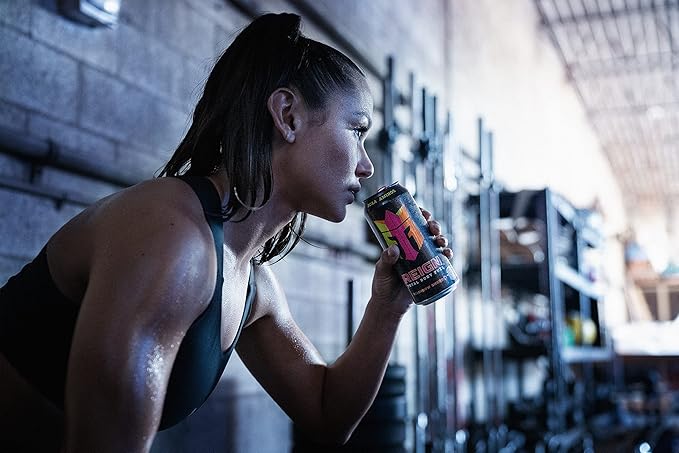 REIGN Total Body Fuel Reignbow Sherbet Fitness &amp Performance Drink 16 Fl Oz (Pack of 12)