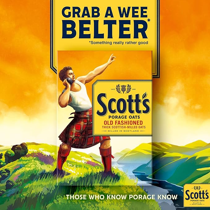 Scotts Old Fashioned Oats 1 kg (Pack of 12)