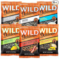 Wild Dutchman Roasted Sunflower Seeds in a Resealable Bag for Ultimate Freshness and an Easy Pour 6 Flavor Variety Snack Pack 5.5 oz (Pack of 6)