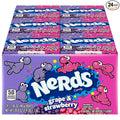 Nerds Candy Grape &amp Strawberry 1.65 Ounce Treat-Size Theater Candy Boxes (Pack of 24)